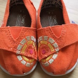TOMS — Orange CTAOP Tiny Classics - Tiny